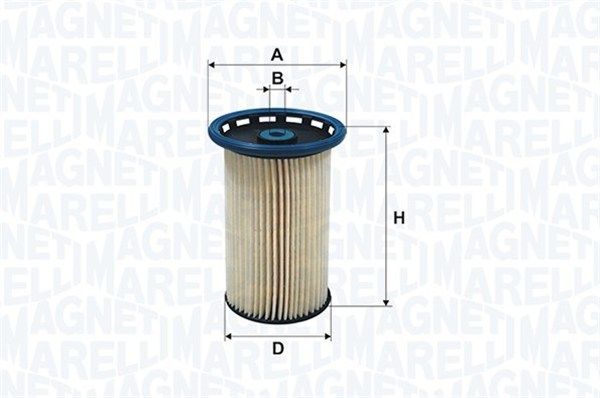 MAGNETI MARELLI Топливный фильтр 153071760527